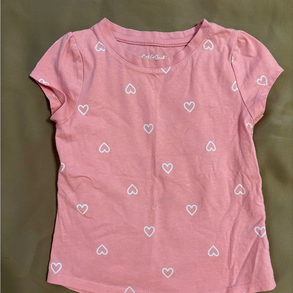 Carter's Pink Heart Kids T-Shirt